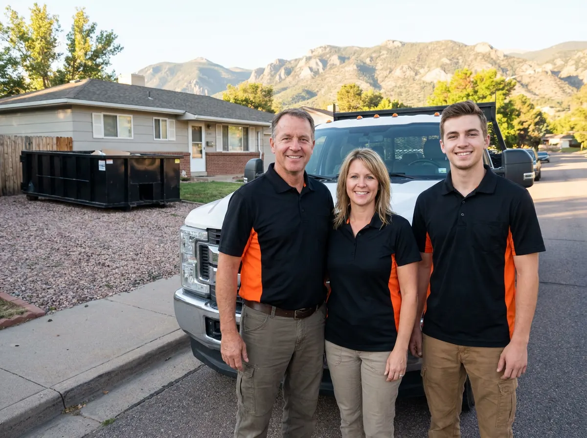 Bastion Dumpster Rental dumpster rental team in Colorado Springs, CO